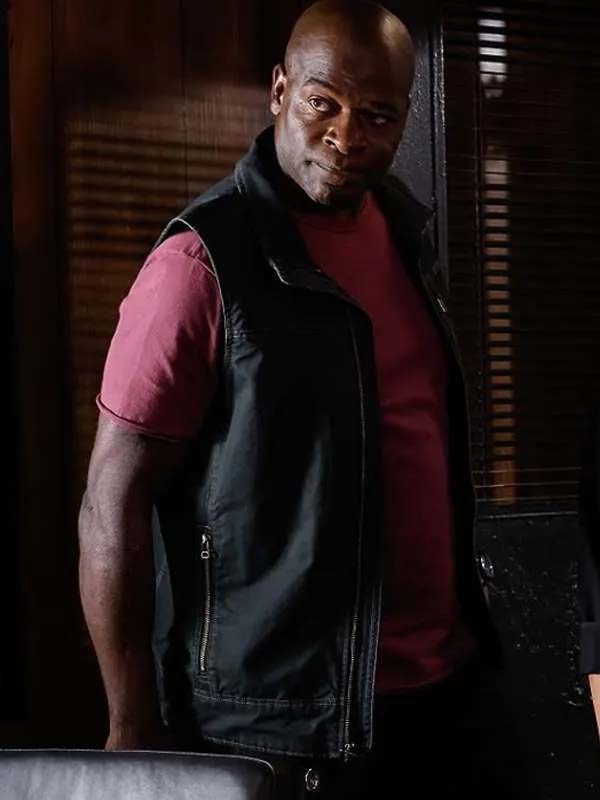 The Blacklist Dembe Zuma Black Vest America Jackets