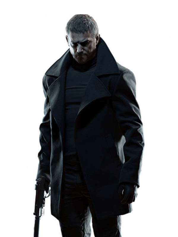 Resident Evil Village Coat | Resident Evil Black Coat - Get Now