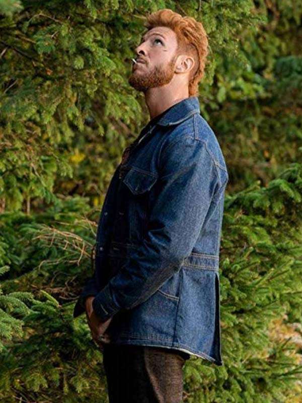 Mad Sweeney Denim Jacket | American Gods Pablo Schreiber Jacket