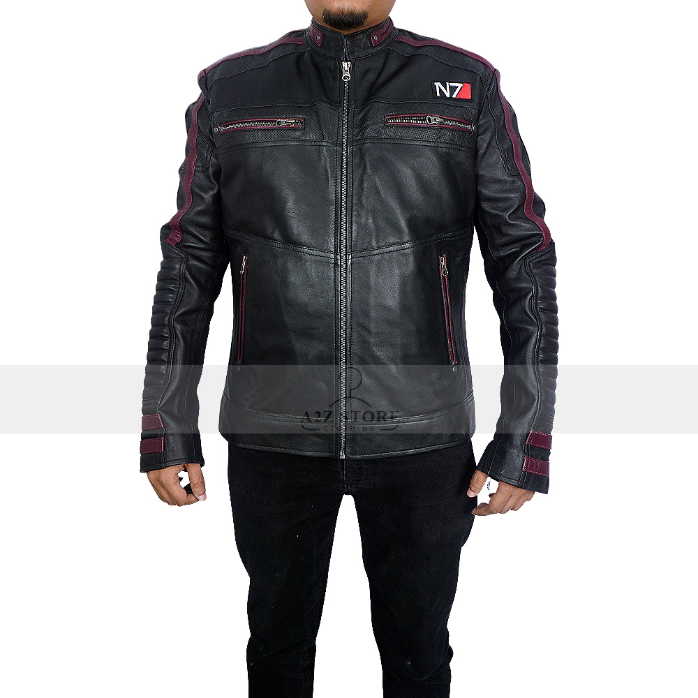 mass effect leather jacket