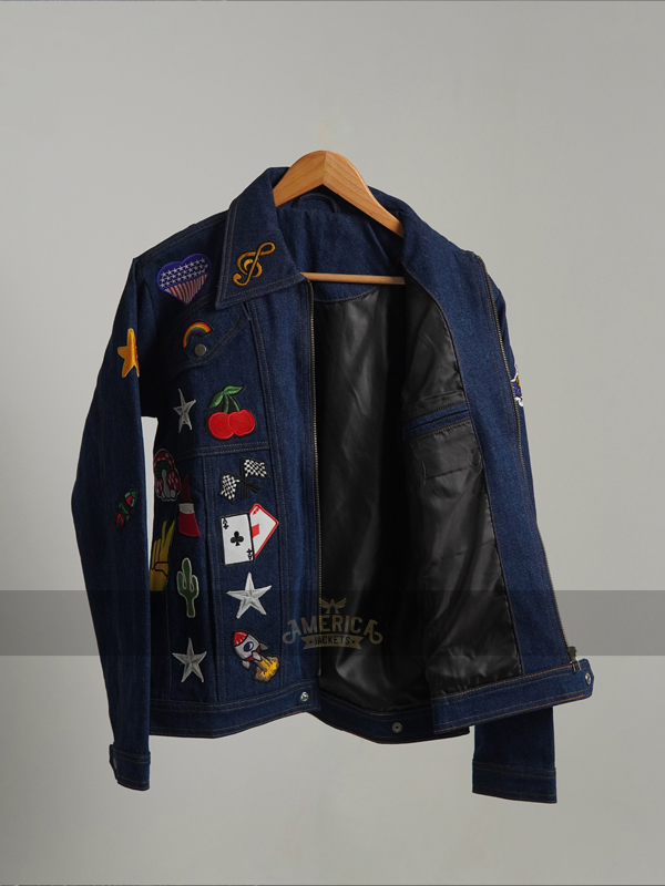 Elton john hotsell denim jacket