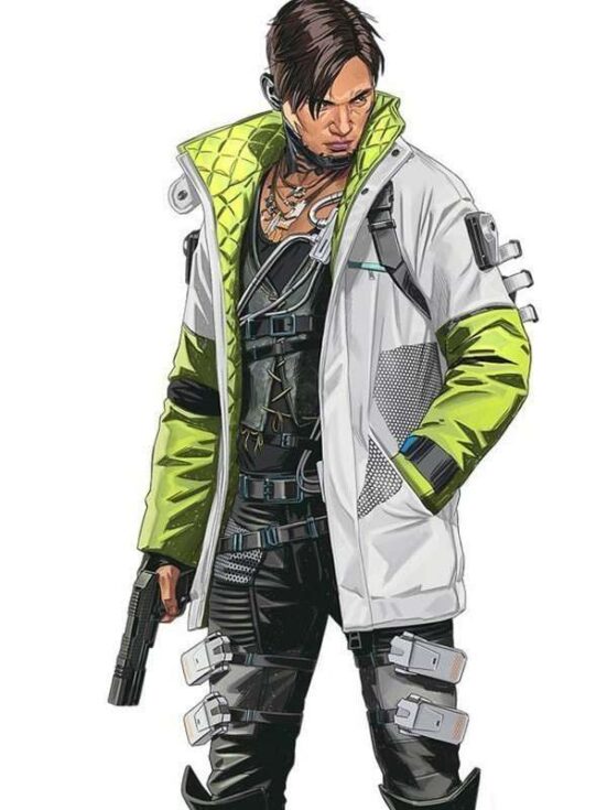 Apex Legends Crypto Leather Jacket America Jackets