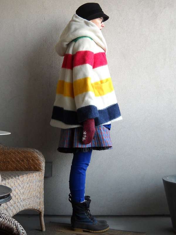 Hudson bay blanket coat for clearance sale