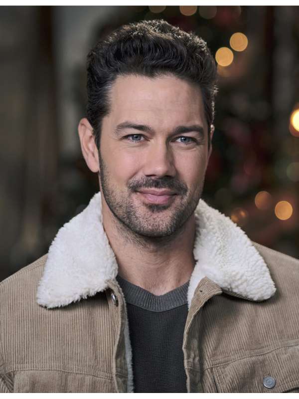 Coyote Creek Christmas Ryan Paevey Shearling Jacket - Sale