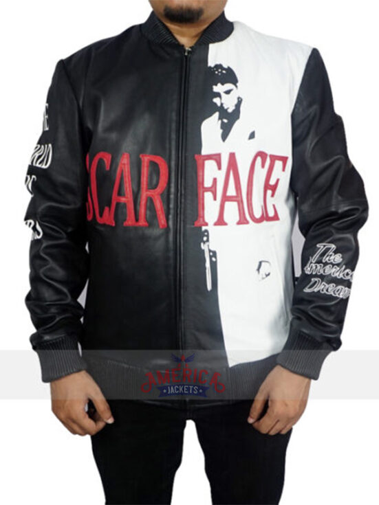 Scarface Tony Montana Leather Jacket - America Jackets