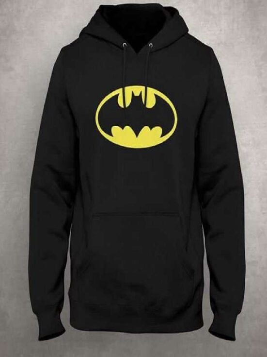 The Batman Hoodie | The Batman Black Pullover Hoodie - Sale