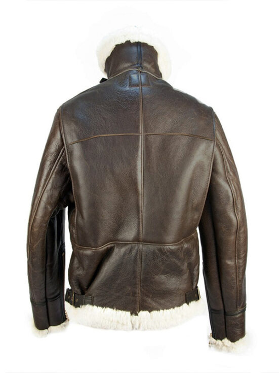 Men B3 Sheepskin Bomber Jacket - America Jackets