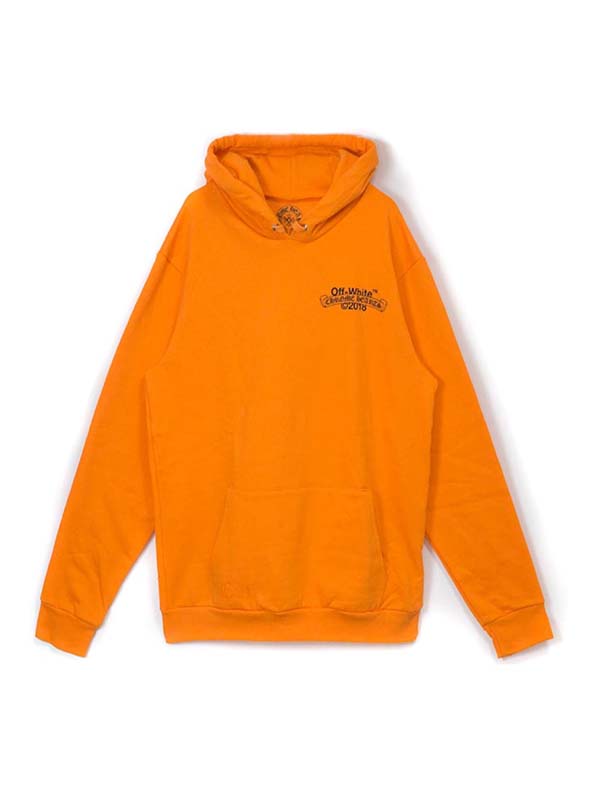 America Jackets Orange Off White x Hoodie