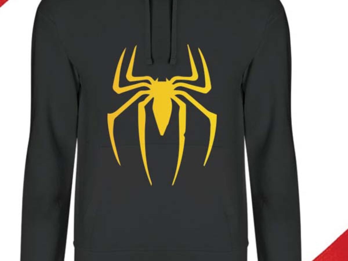 Spider man best sale yellow hoodie