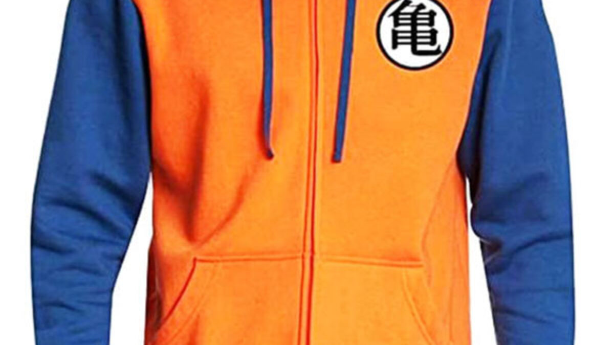 Dragon ball outlet z hoodie orange