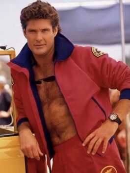 Baywatch Jacket David Hasselhoff Red Jacket America Jackets