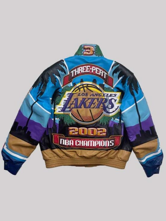 Los Angeles Lakers 2002 NBA Champions Jacket - Sale