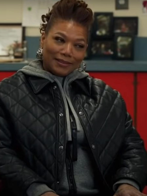 The Equalizer Queen Latifah Quilted Jacket - Free Delivery