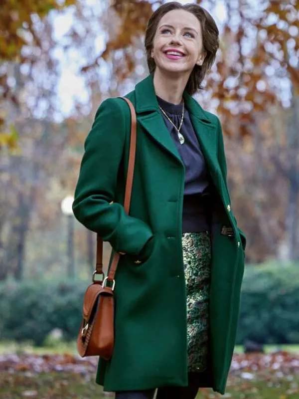 Green hotsell coat sale