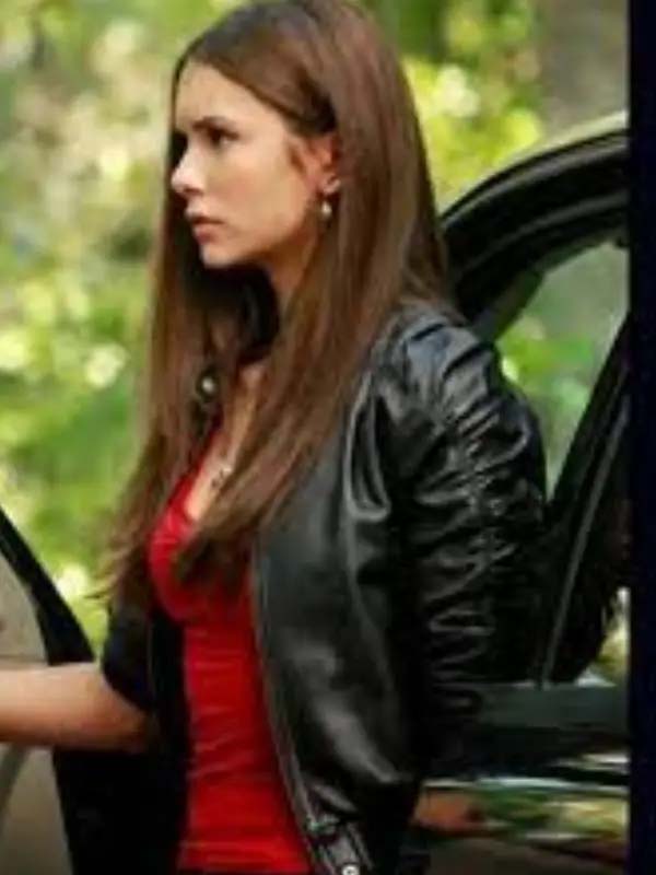 Elena gilbert leather on sale jacket