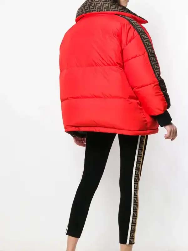 Ariana grande oversized puffer jacket best sale