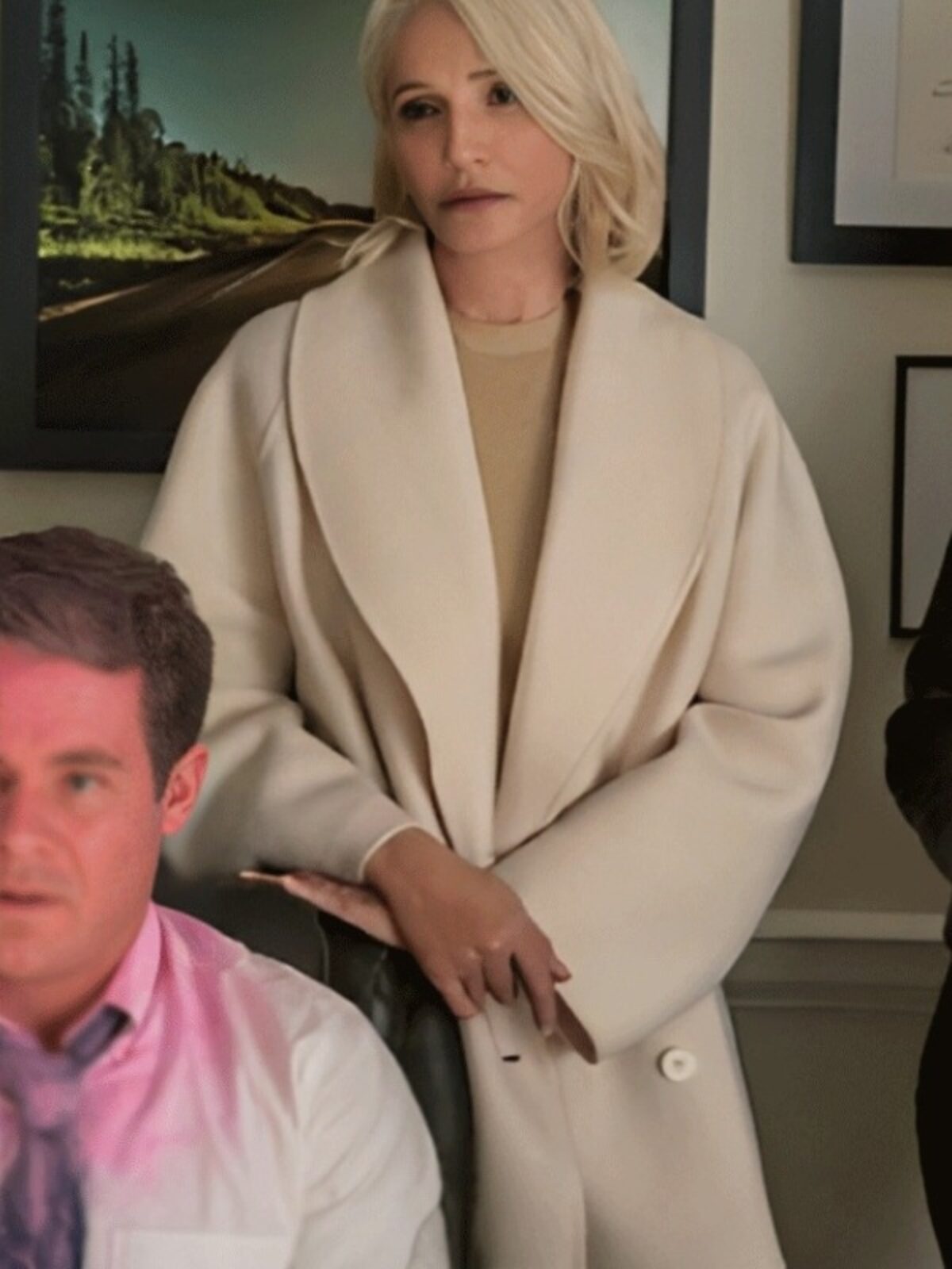 The Out Laws Ellen Barkin Coat | Lilly McDermott Coat