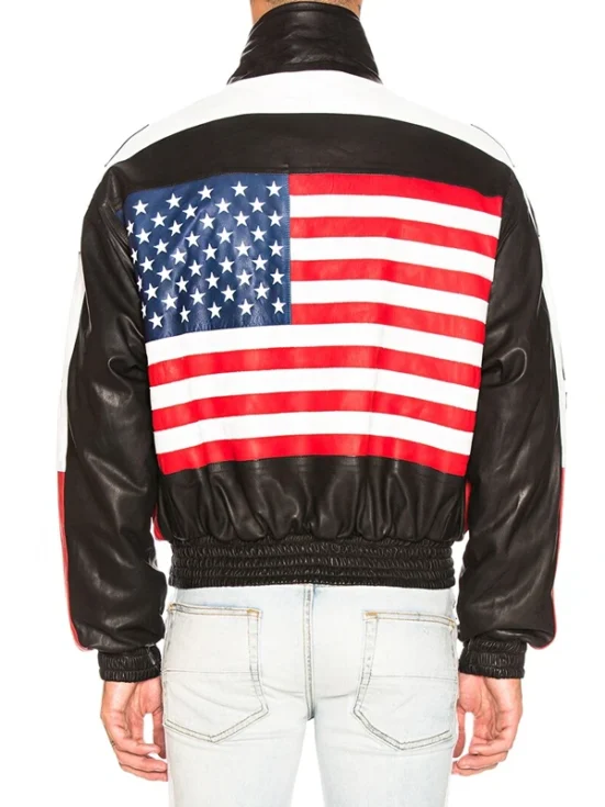 Power Book II Cane Tejada Amiri Leather Jacket - Online Store