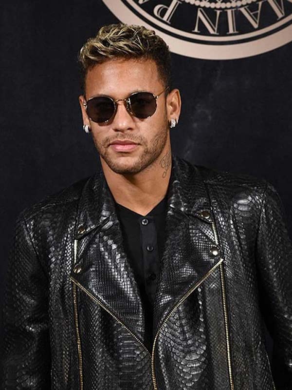 Neymar Leather Jacket - Shop Now - Sale