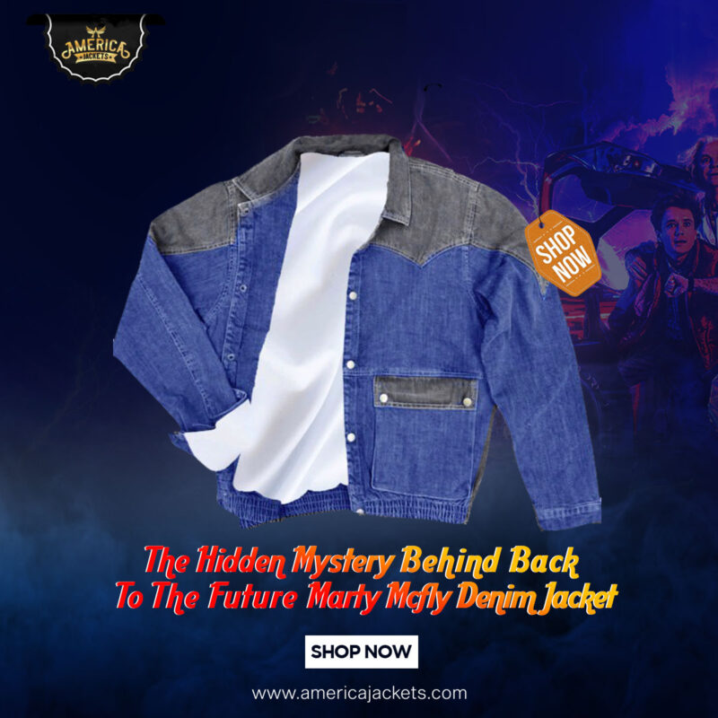 Marty mcfly guess denim jacket best sale