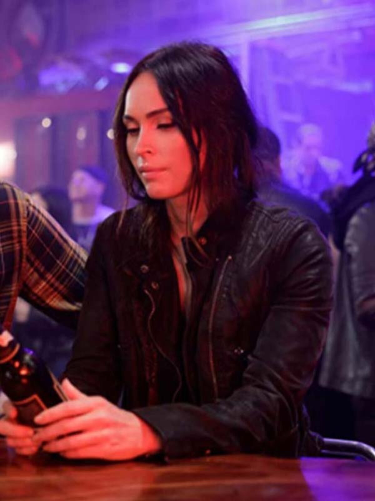 Megan fox hot sale leather jacket