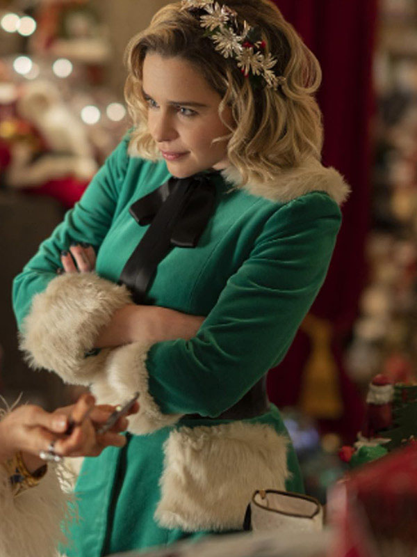 Last Christmas Emilia Clarke Coat - America Jackets