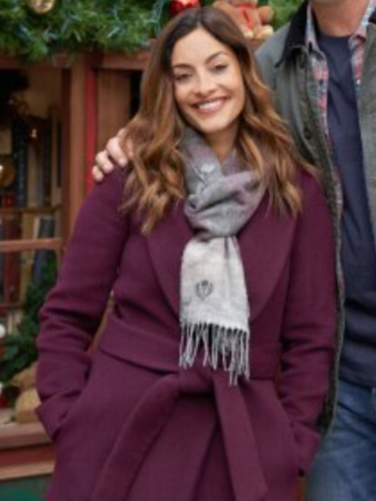 Mystery On Mistletoe Lane Erica Cerra Coat - Sale Now