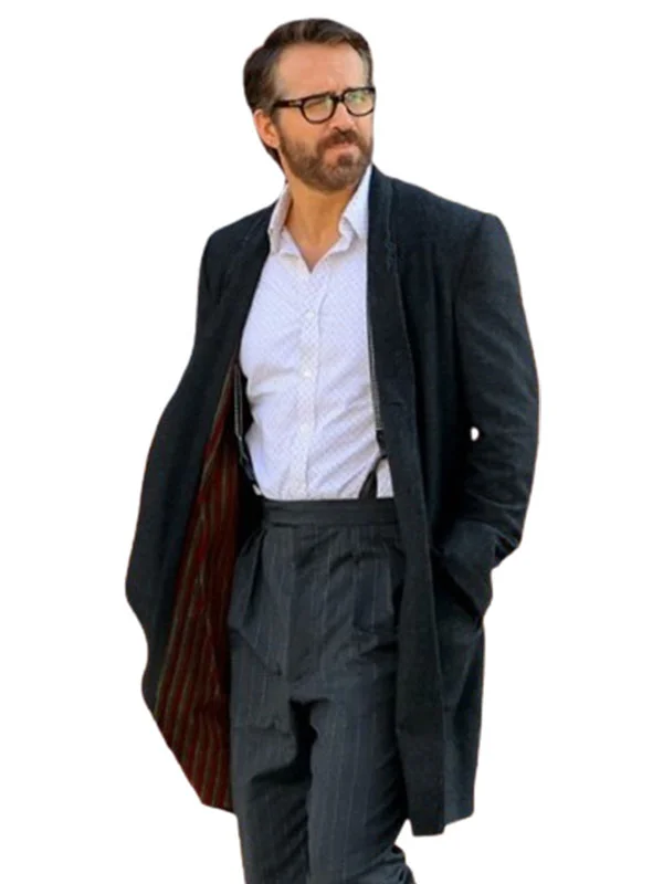 Ryan reynolds trench on sale coat