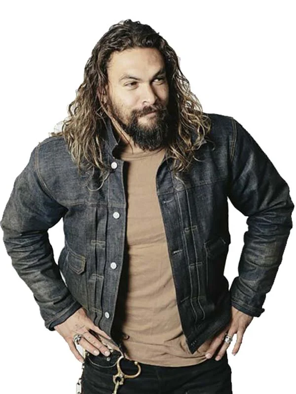 Jason Momoa Denim Jacket - Jason Momoa Blue Denim Jacket