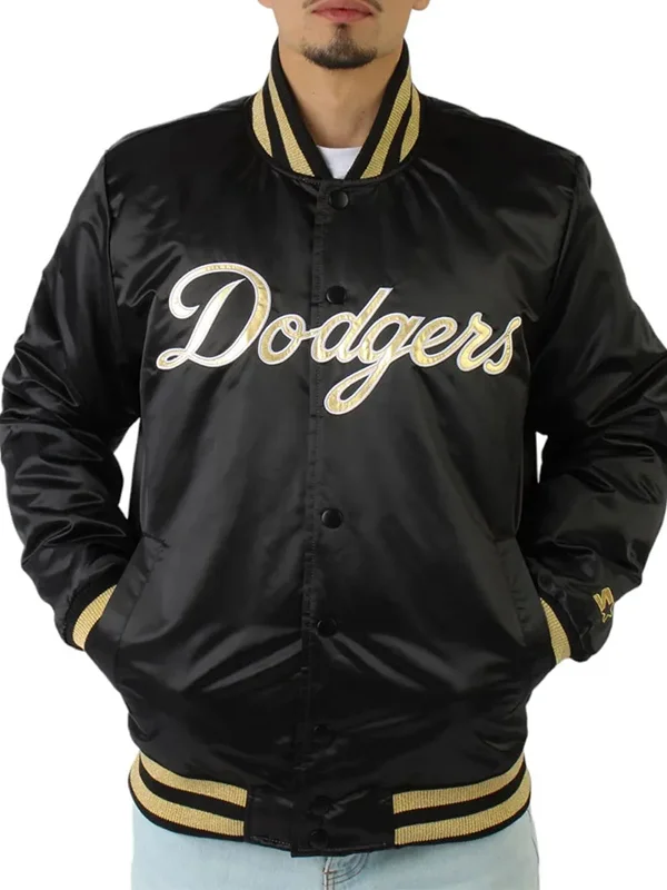 LA Dodgers Gold Jacket Los Angeles Dodgers Jacket BUY