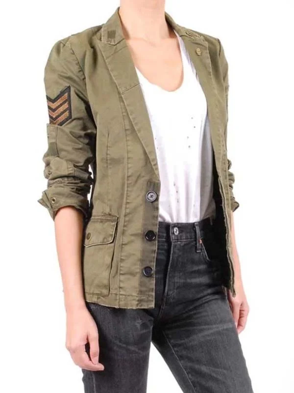 Nyla Harper Green Jacket - America Jackets