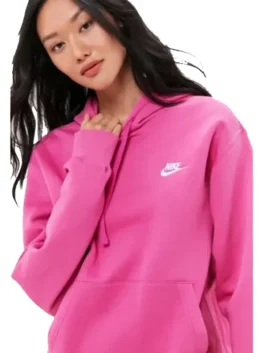 Nike pink zip up hotsell