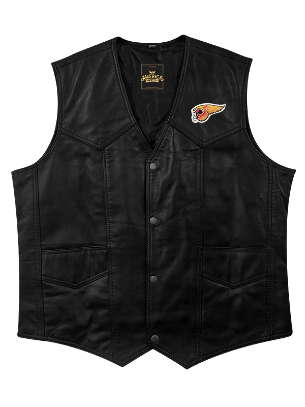 Hells Angels Leather Vest | Iconic Style